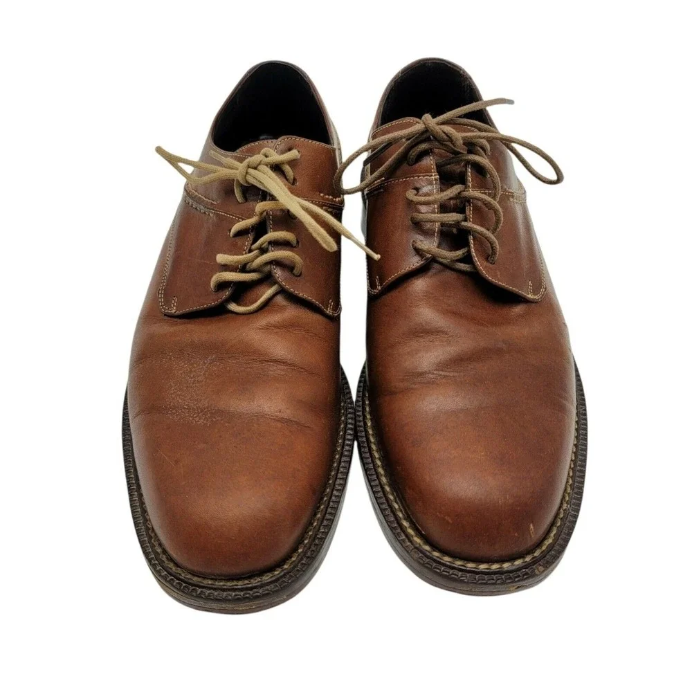 Cole Haan‎ Country Derby Dress Shoes Mens 8 D Brown Leather Lace Up G00165